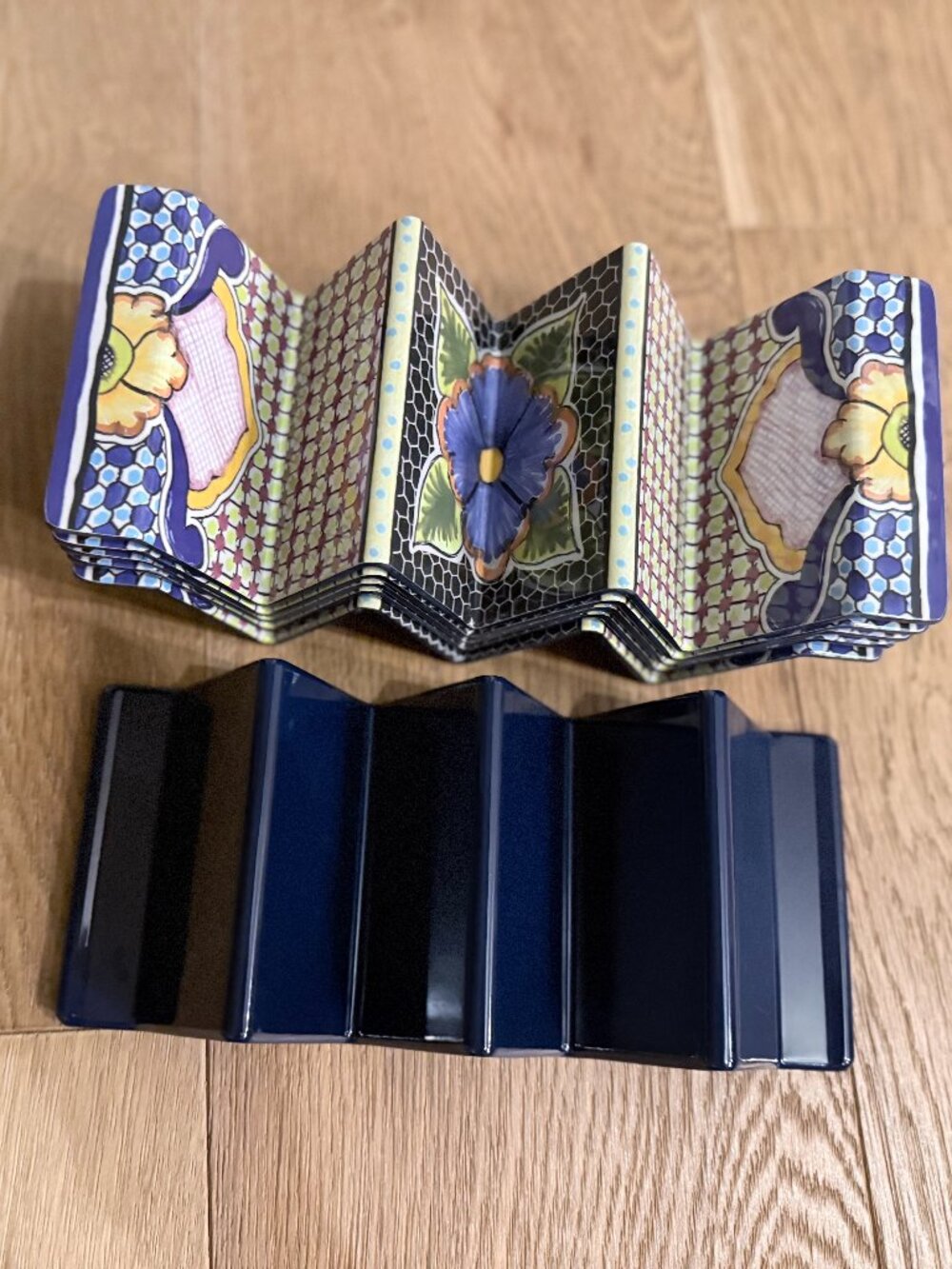 Set of 6 Talavera Style Taco Holders